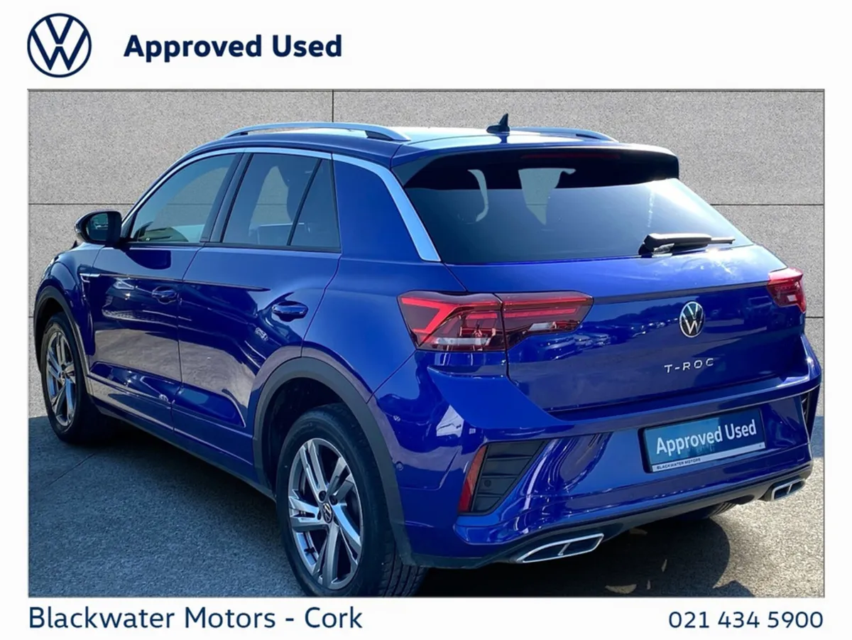 Volkswagen T-Roc 1.0TSI 110BHP R-LINE WITH REAR VI - Image 4