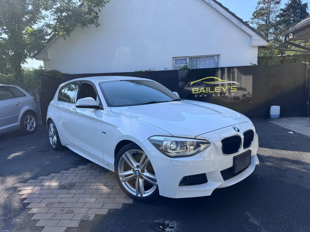 BMW 1series full m sport leather auto - Image 1