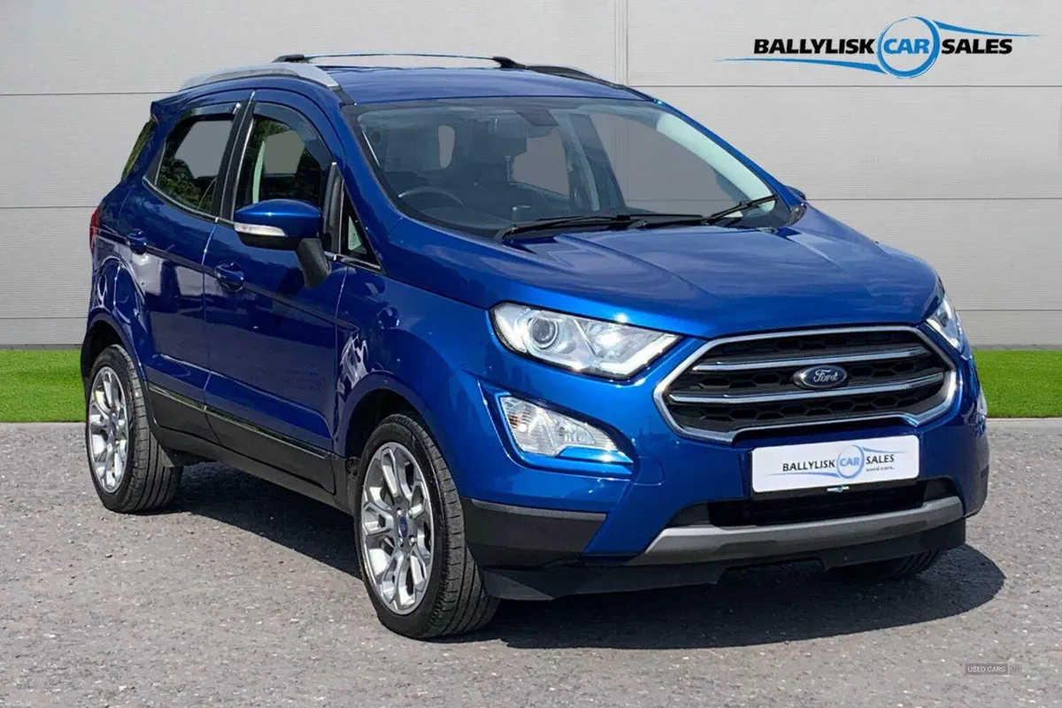 Ford EcoSport 1.5 Tdci 100PS Titanium in Blue with - Image 1