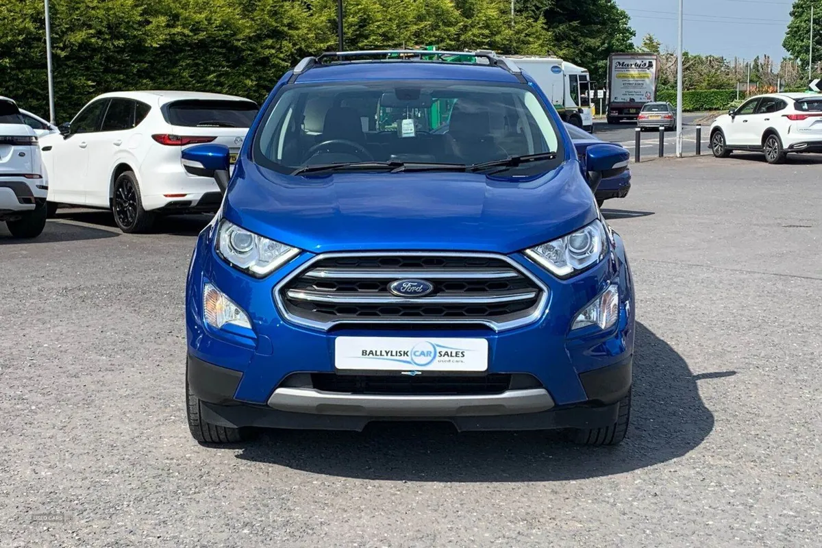 Ford EcoSport 1.5 Tdci 100PS Titanium in Blue with - Image 4