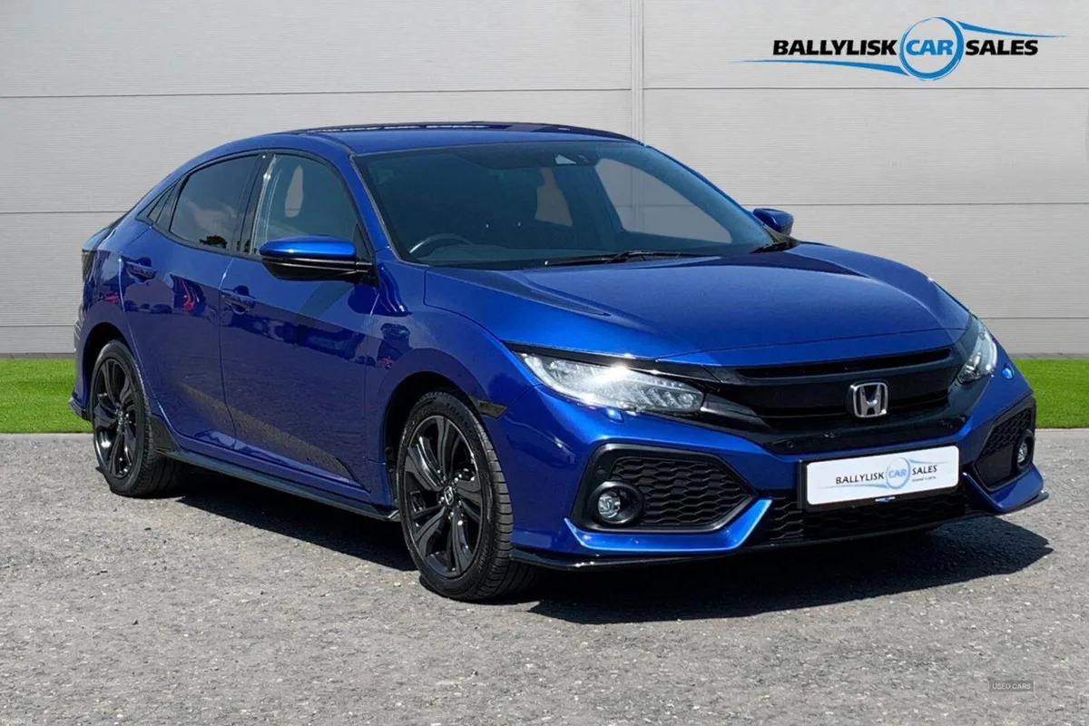 Honda Civic 1.5 VTEC Turbo 182PS Sport in Blue wit - Image 1
