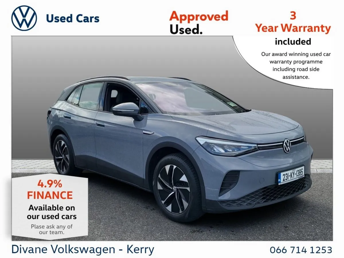 Volkswagen ID.4 LIFE 52KWh 148HP 300KM APPROX RANG - Image 1