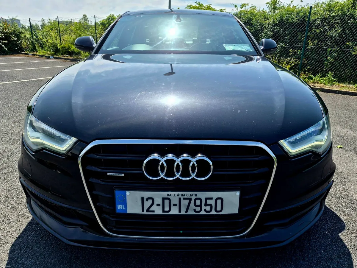 2012 AUDI A6 3.0 TDI S LINE BLACK  QUATTRO 245BHP - Image 3