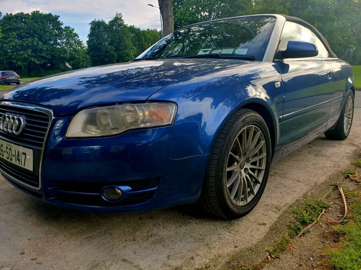 Audi A4 Cabriolet Nct'd Great Condition - Image 3