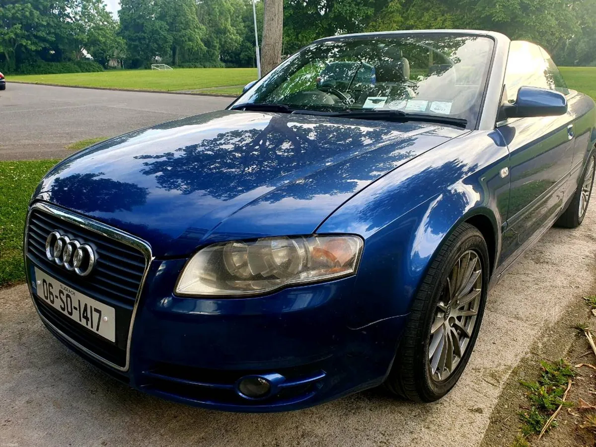 Audi A4 Cabriolet Nct'd Great Condition - Image 2