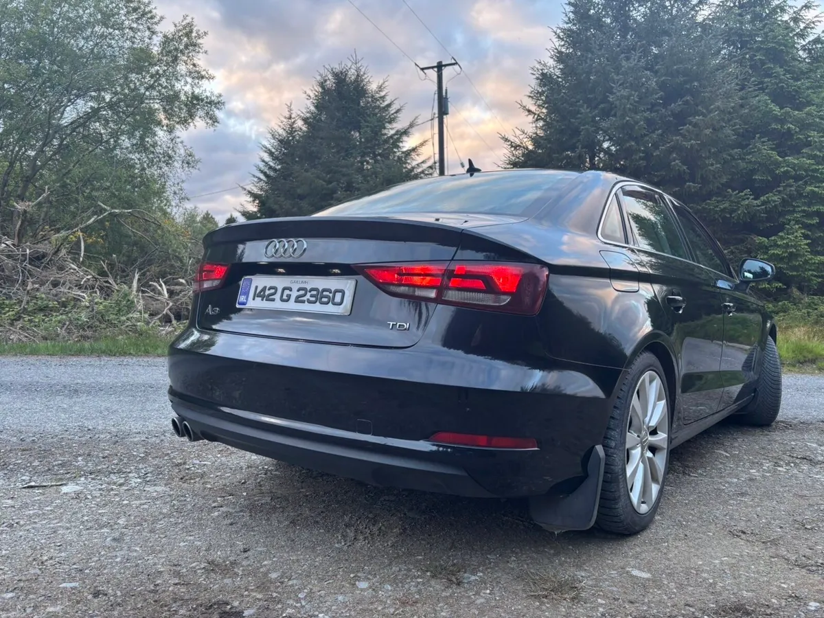 Audi A3 Black Saloon - Image 4