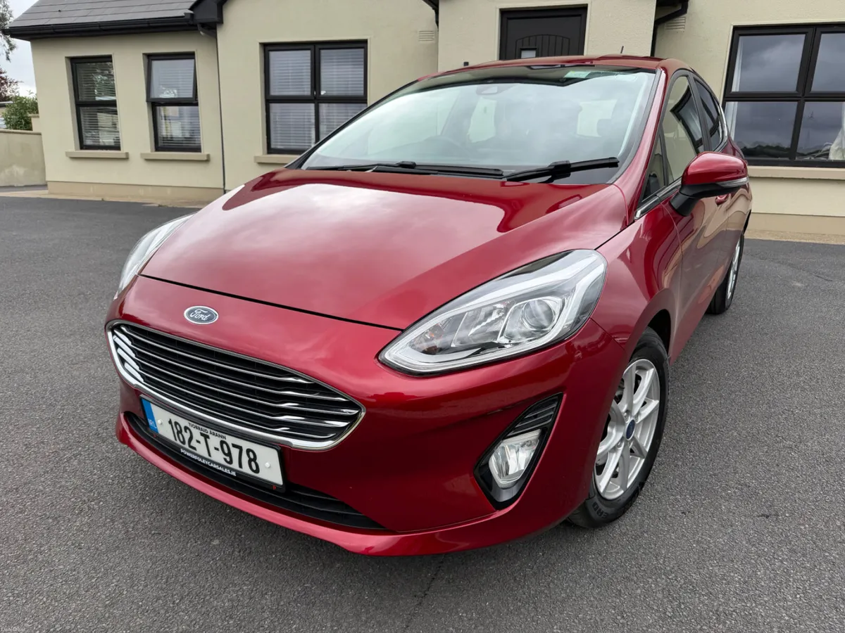 2018 (182)Ford Fiesta 1.1 Petrol Titanium NCT 8/28 - Image 1