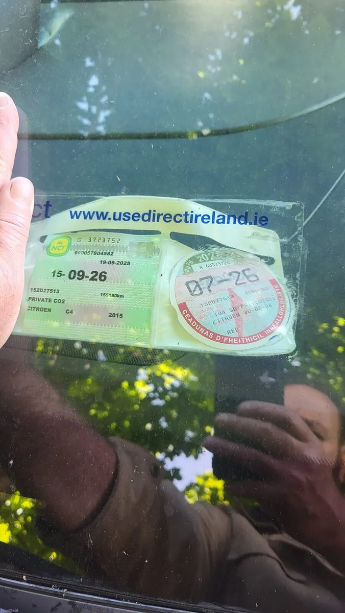 Citroen C4  2015 Ncted and Taxed - Image 2