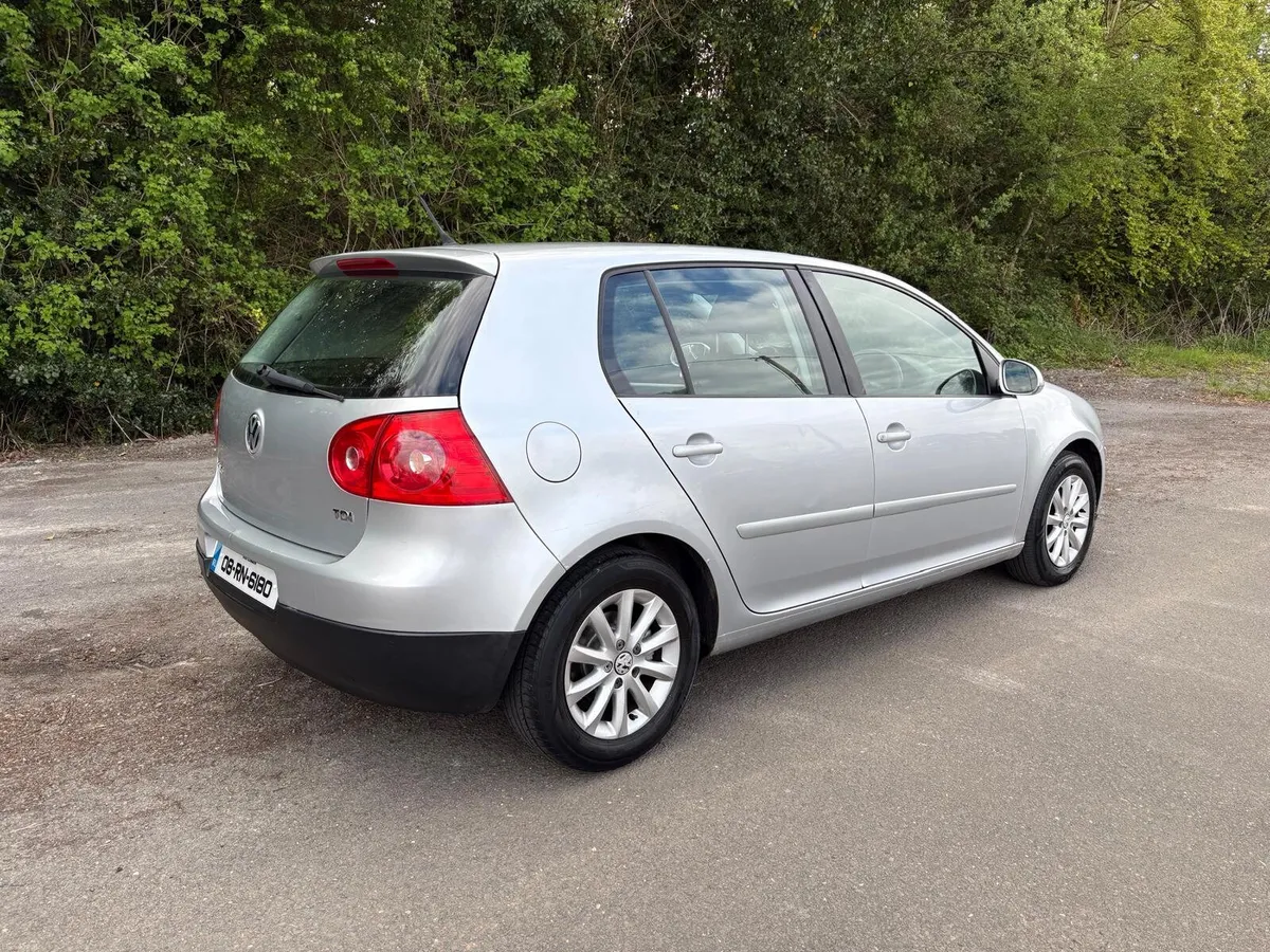2008 VW GOLF 1.9TDI NEW NCT 1K OF RECIPTS WORK - Image 1