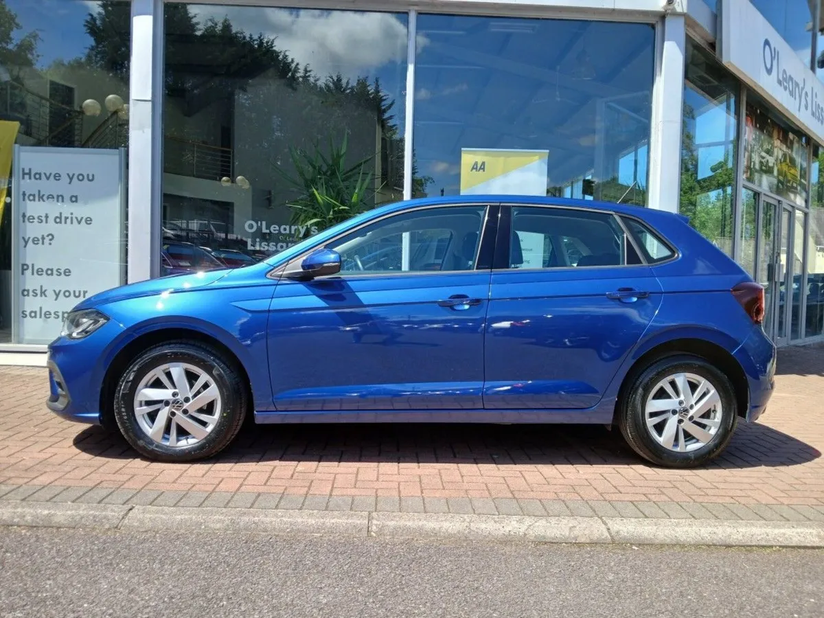 Volkswagen Polo 1.0 TSI 95HP Life, Reef Blue, 1 ow - Image 4