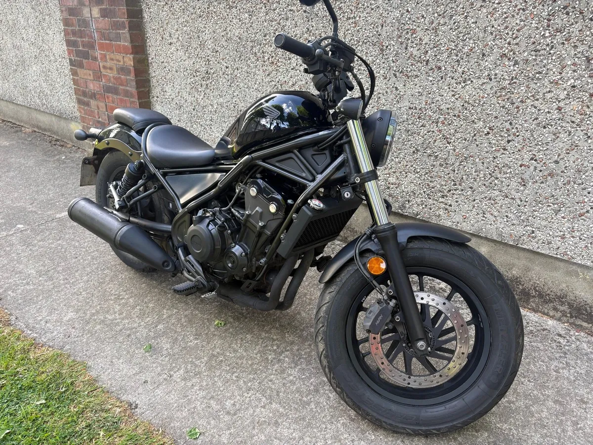 2021 Honda CMX500A DR (only 13,597km) - Image 1