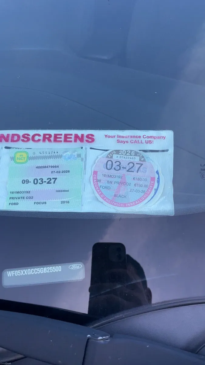 Ford focus nct and tax - Image 3