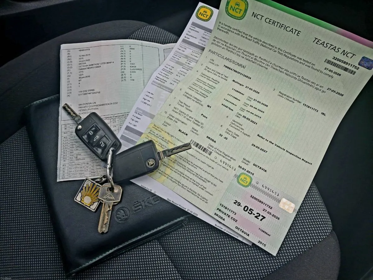 SKODA OCTAVIA 151 1.2 TSI NEW NCT GOOD CAR !!! - Image 2