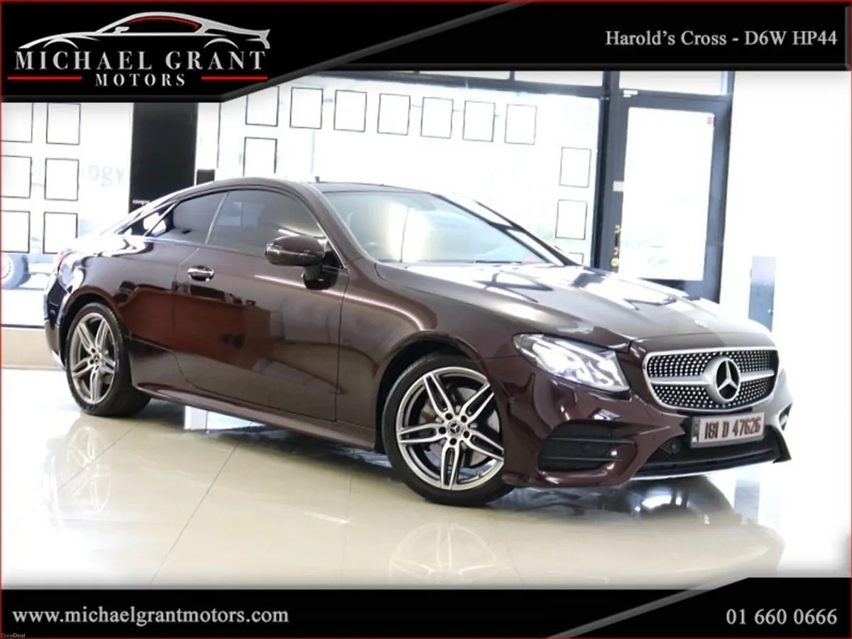 Mercedes-Benz E-Class E220 D COUPE AMG SPORT PREMI - Image 1