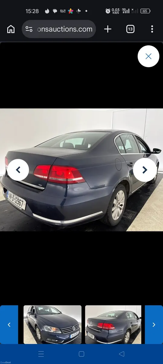 2014 VW Passat 1.6 diesel with NCT - Image 2