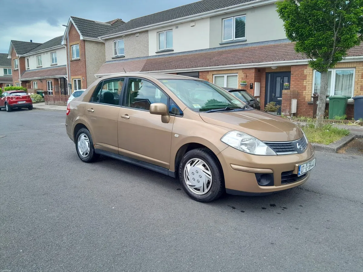 2007 nissan tiida nct9/26 low kilometres - Image 1