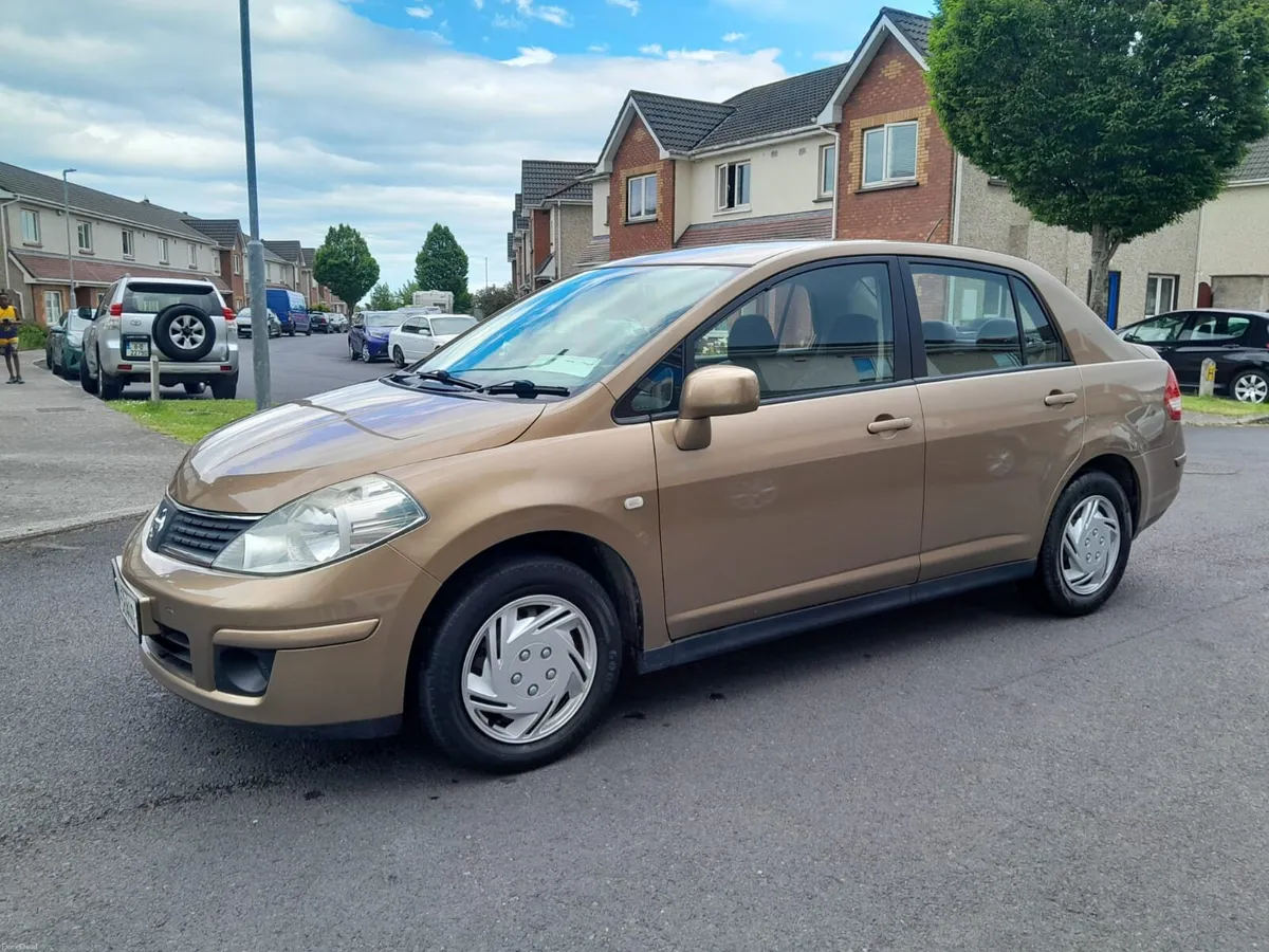 2007 nissan tiida nct9/26 low kilometres - Image 2