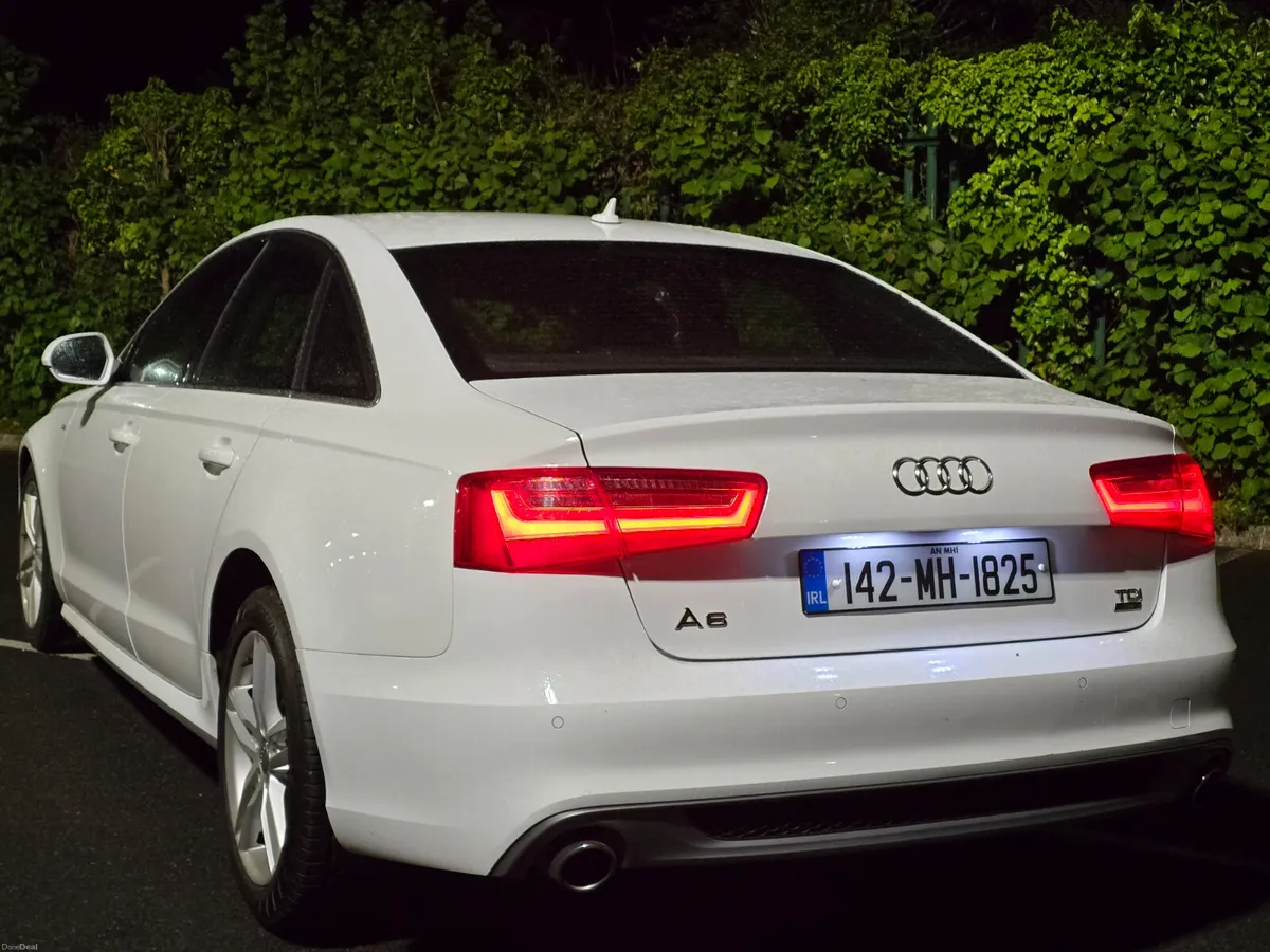 Audi A6 2014 low miles sline TDI nct&tax €8990 - Image 4