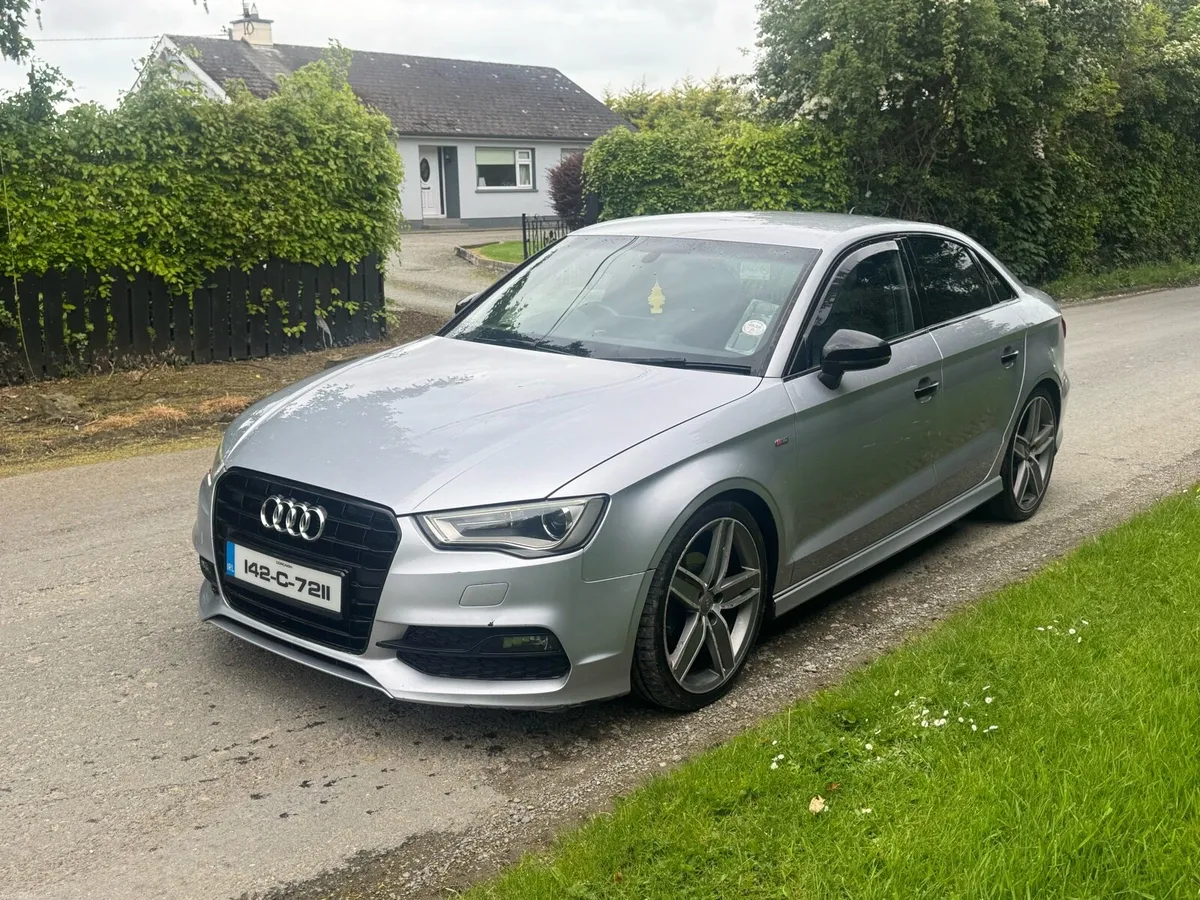 2014 2.0tdi AUDI A3 SALOON BLACK EDITION SLINE - Image 1