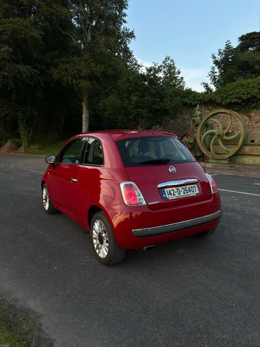 2014 FIAT 500 LOUNGE | 84,000KM | PANORAMIC ROOF - Image 2