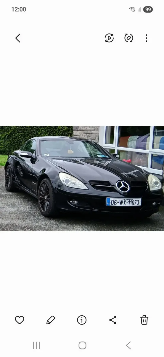 06 MERCEDES SLK 1.8 CONVERTIBLE  MANUAL - Image 1