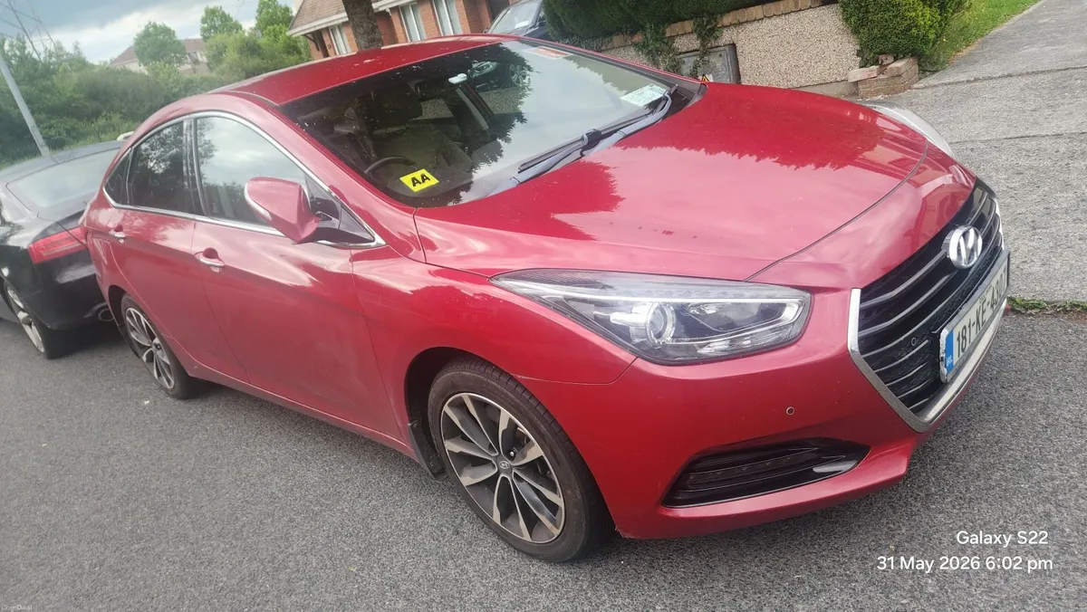 2018 Hyundai i40 CRDI– Cherry Red-Long NCT - Image 1
