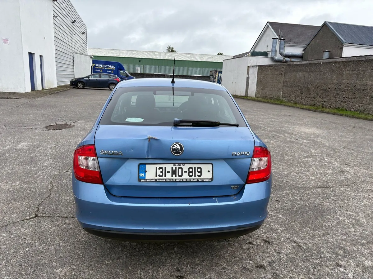 2013 Skoda Rapid 1.6 Diesel NEW NCT 04/2027 - Image 2