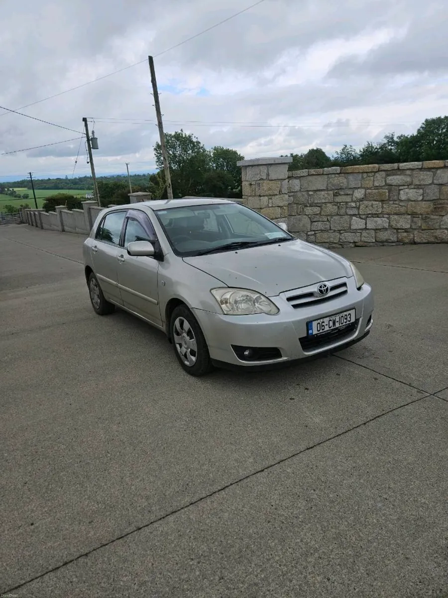 06 toyota corolla 1.4 diesel nct 4/27 - Image 1