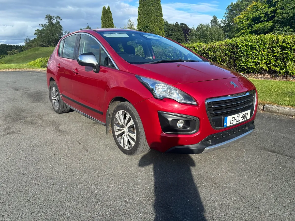 151 PEUGEOT 3008 1.6HDI NEW NCT 07-27 TAX 10-26 - Image 1