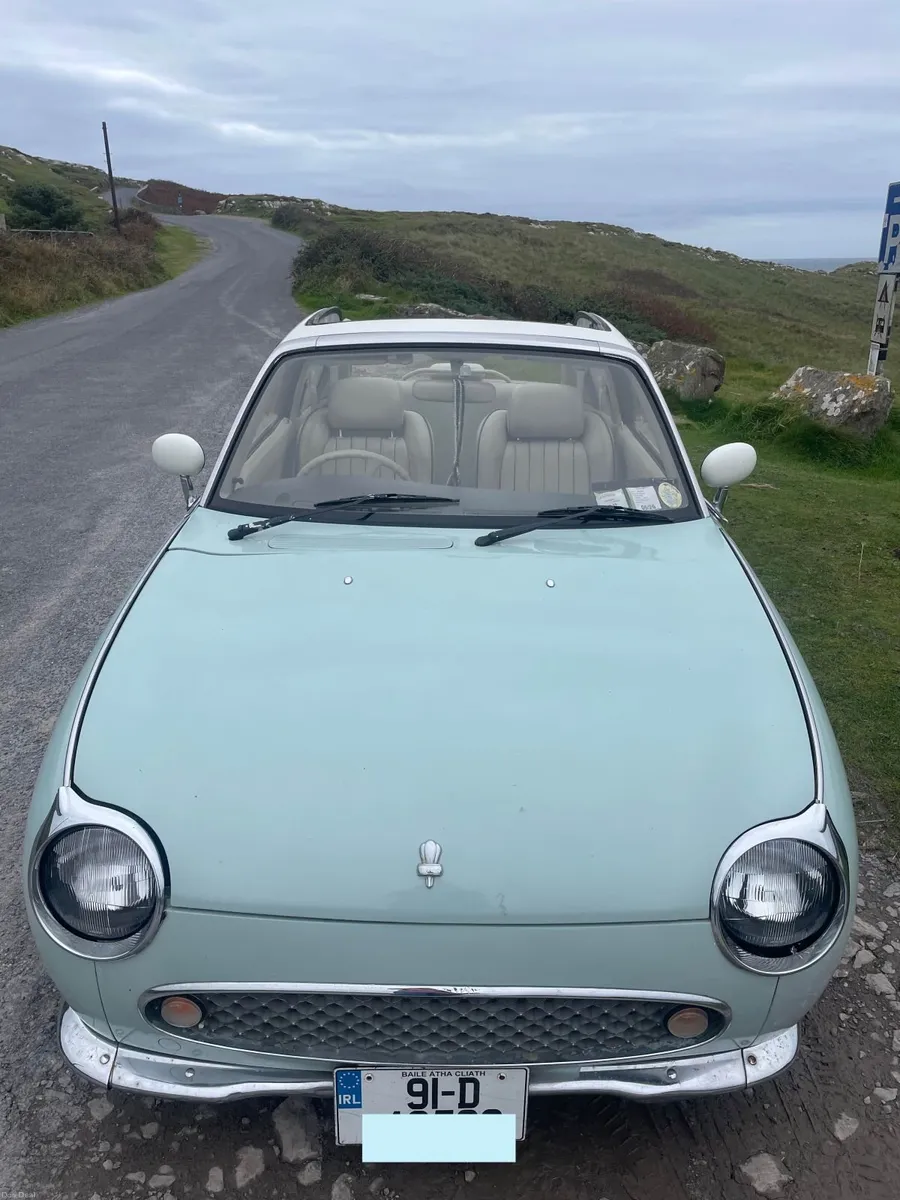 Nissan Figaro 1991 Aqua Blue - Image 1