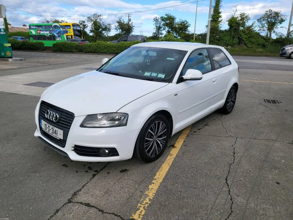 2010 white Audi a3 nct and tax - Image 3
