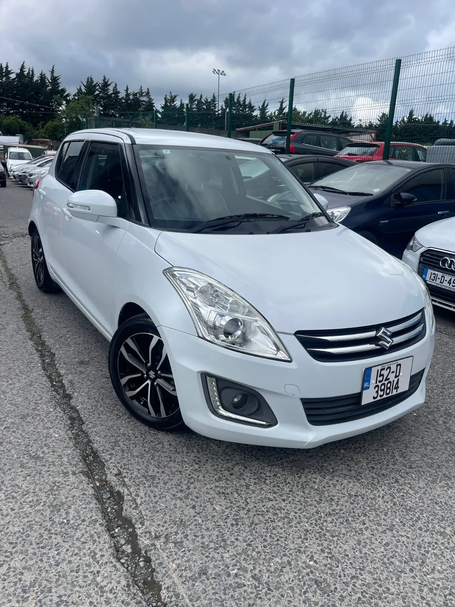 2015 Suzuki swift semi hybrid  low mileage leather - Image 1