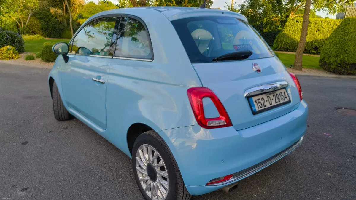 2015 Fiat 500  1.2 Lounge NCT 01/27 - Image 4