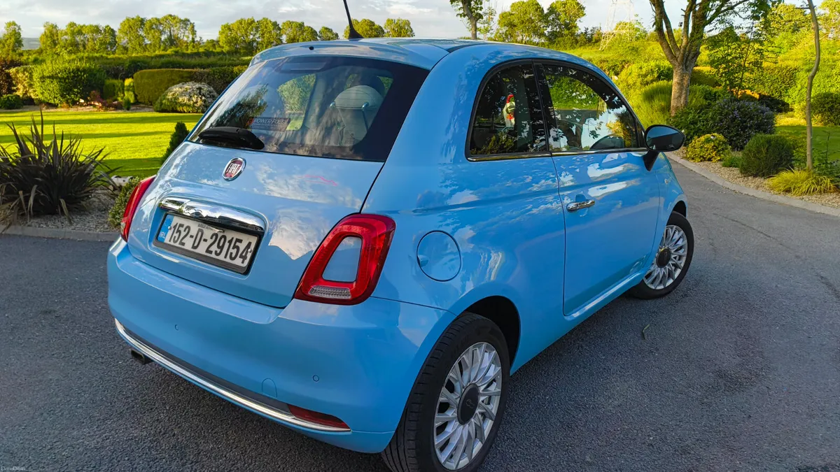 2015 Fiat 500  1.2 Lounge NCT 01/27 - Image 2