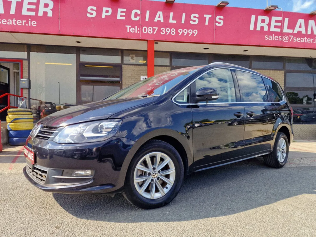 Volkswagen Sharan LOW MILEAGE, new nct, black - Image 3