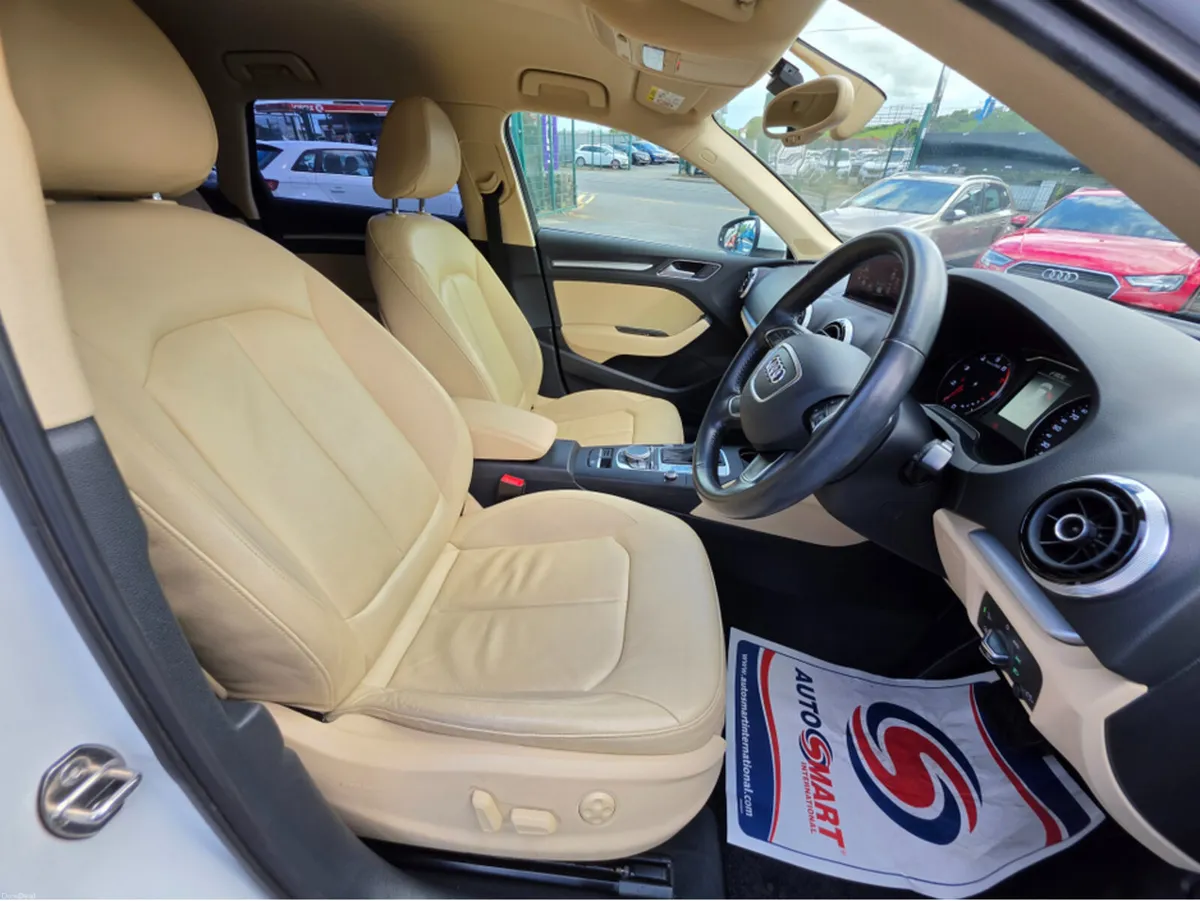 Audi A3 ( 152 REG ) FULL CREAM LEATHER SEATS 1.4 T - Image 3
