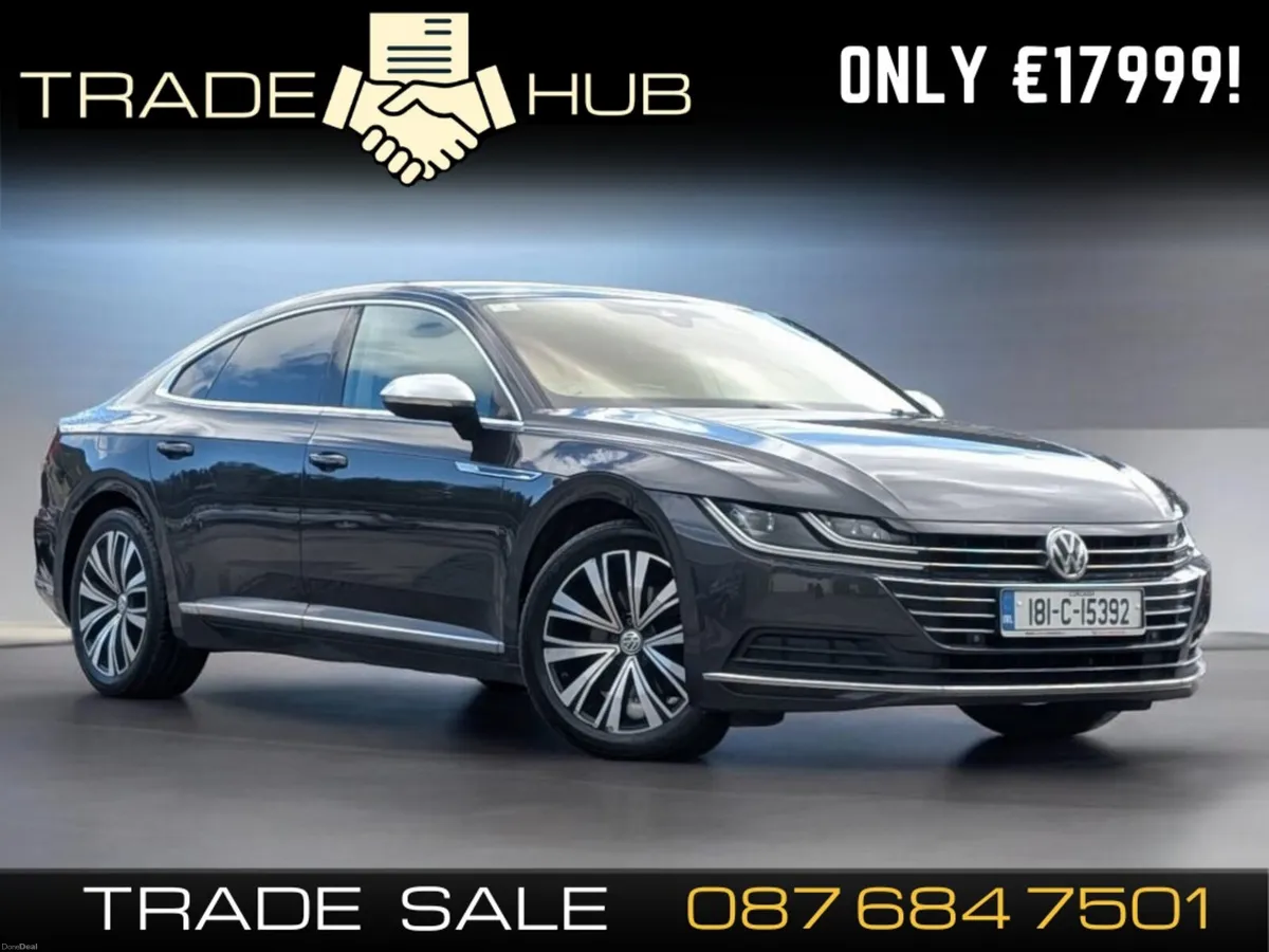 2018 Volkswagen Arteon 2.0 D warranty available - Image 1