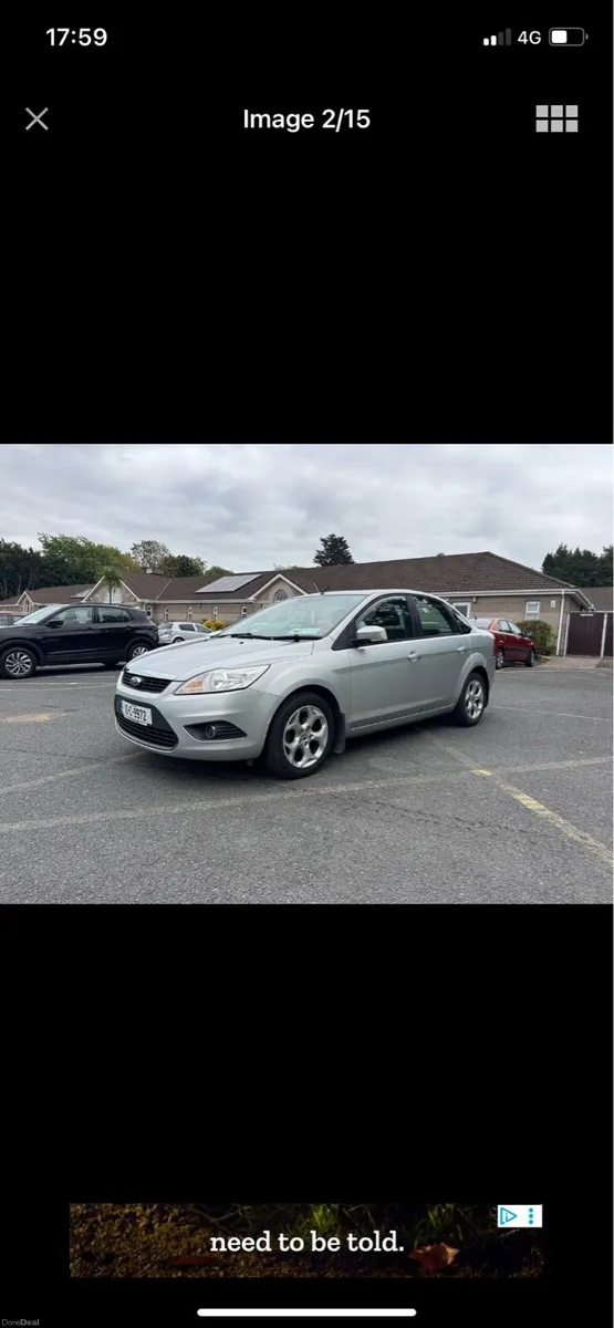 Ford focus 2010 low kilometres - Image 1