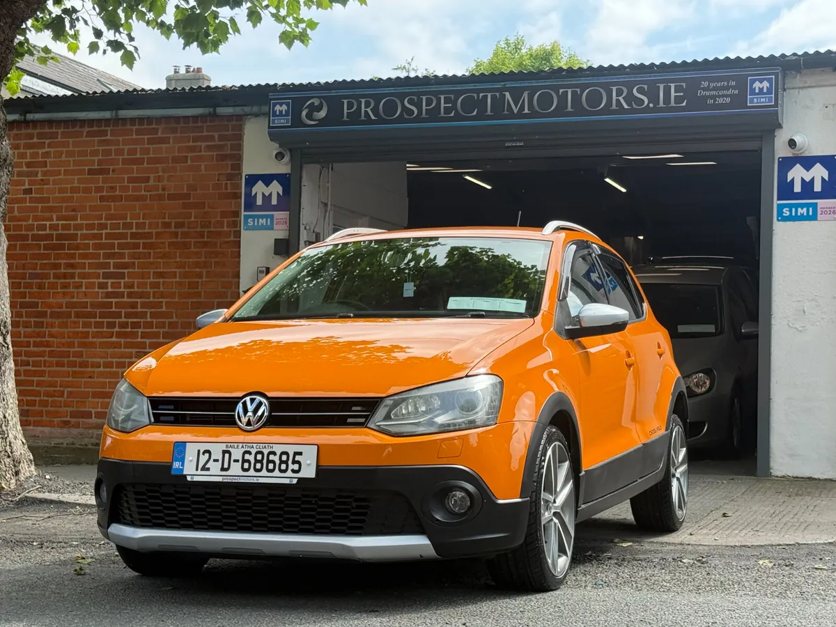 2012 Vw Polo Cross, 1.2tsi Automatic, New Nct, - Image 1