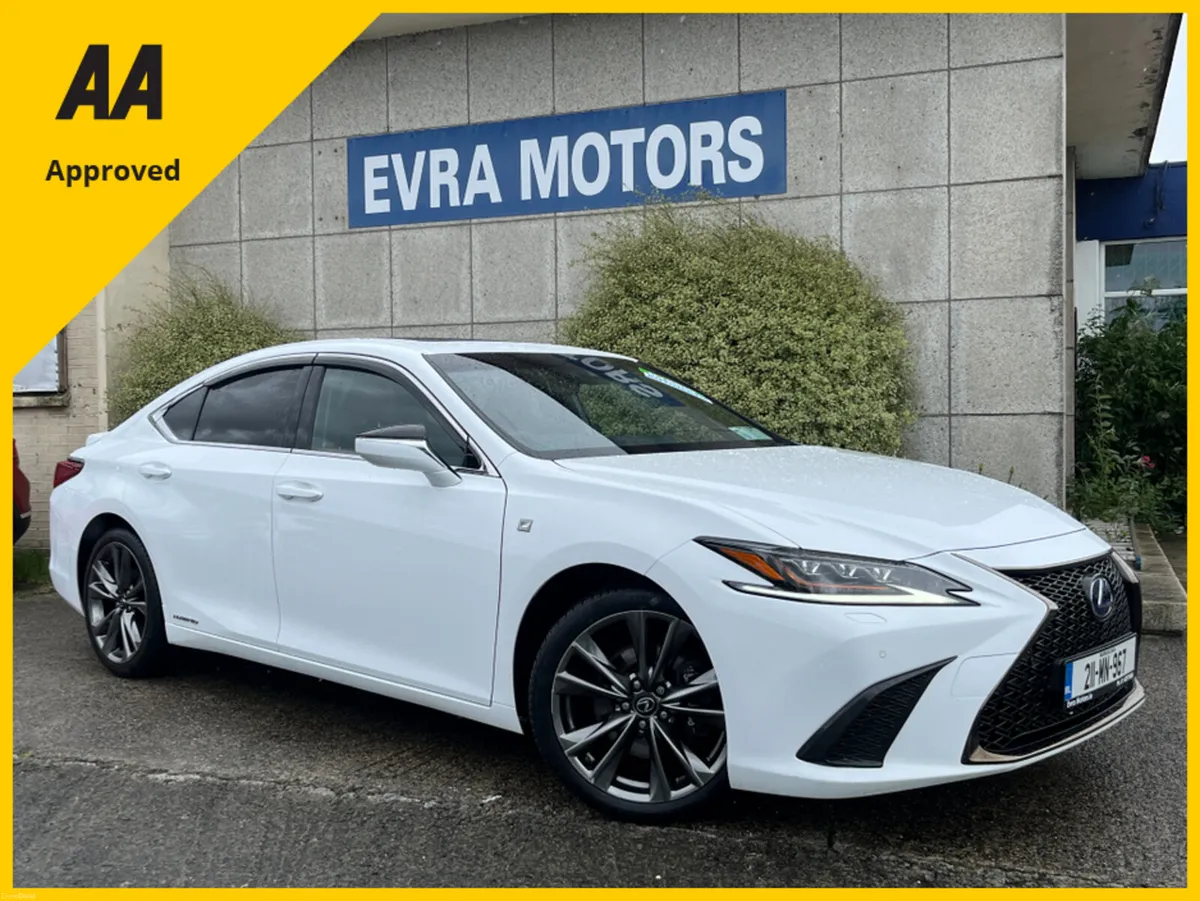 Lexus ES ES 300H F SPORT CVT 4DR AUTO 2.5 215HP - Image 1