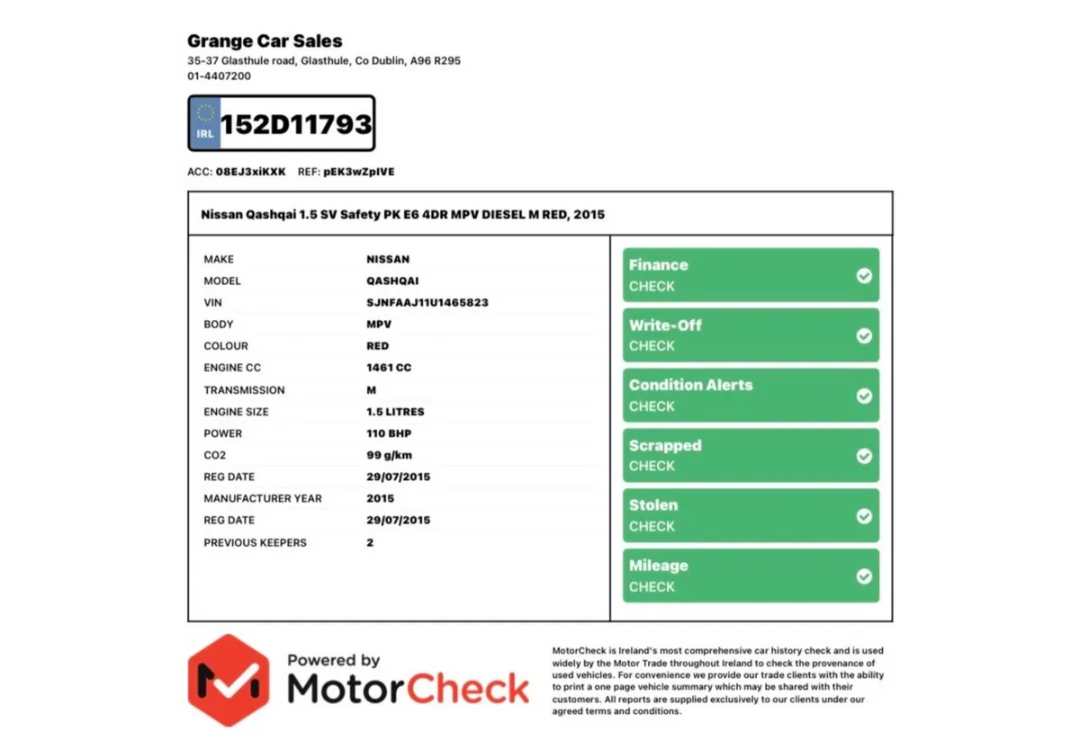 Nissan Qashqai 1.5 SV Diesel. - Image 3