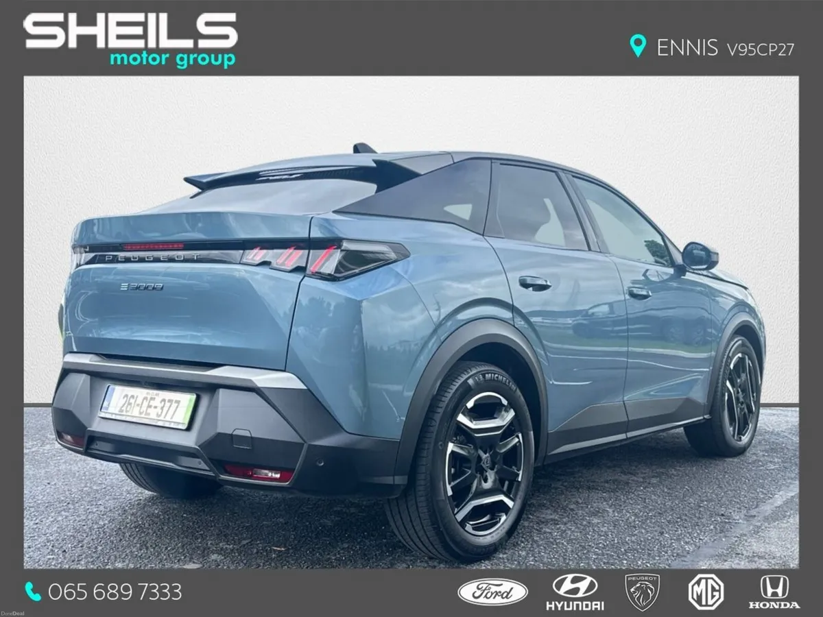 Peugeot 3008 BEV 73kWH 210BHP ALLURE **DEMO** - Image 2