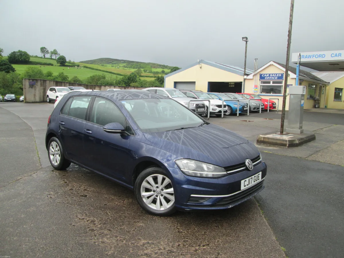 2017  VOLKSWAGEN  GOLF  1.6  TDI  SE  NAV  5DR - Image 1