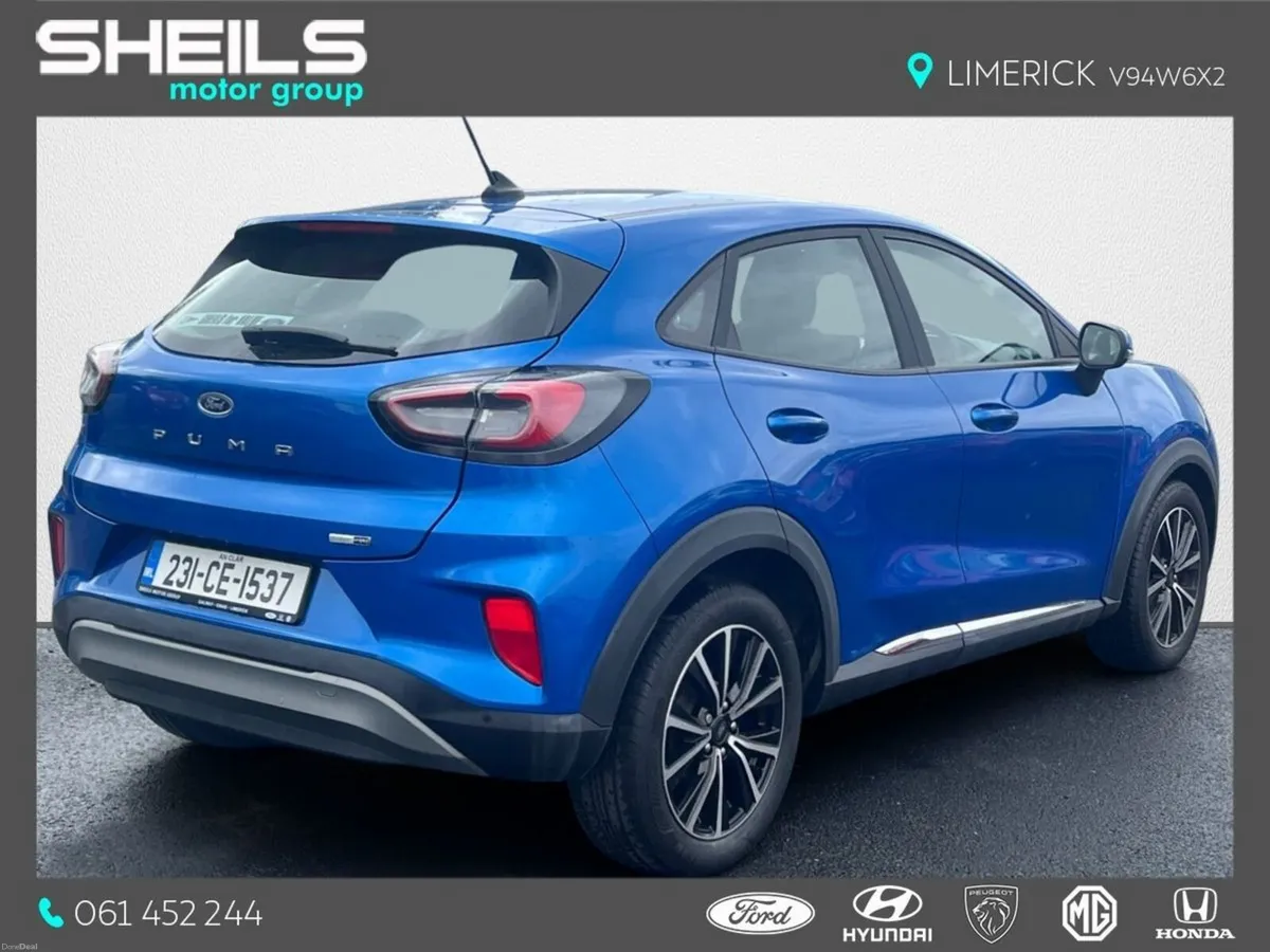 Ford Puma 1.0L EcoBoost Hybrid 125PS Titanium Auto - Image 2