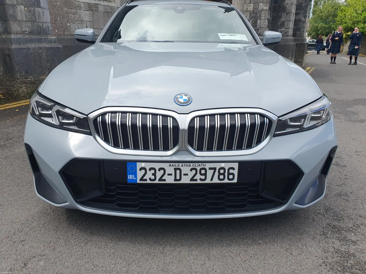 BMW 3-Series 2023 // 330e // M Sport // Nardo Grey - Image 2
