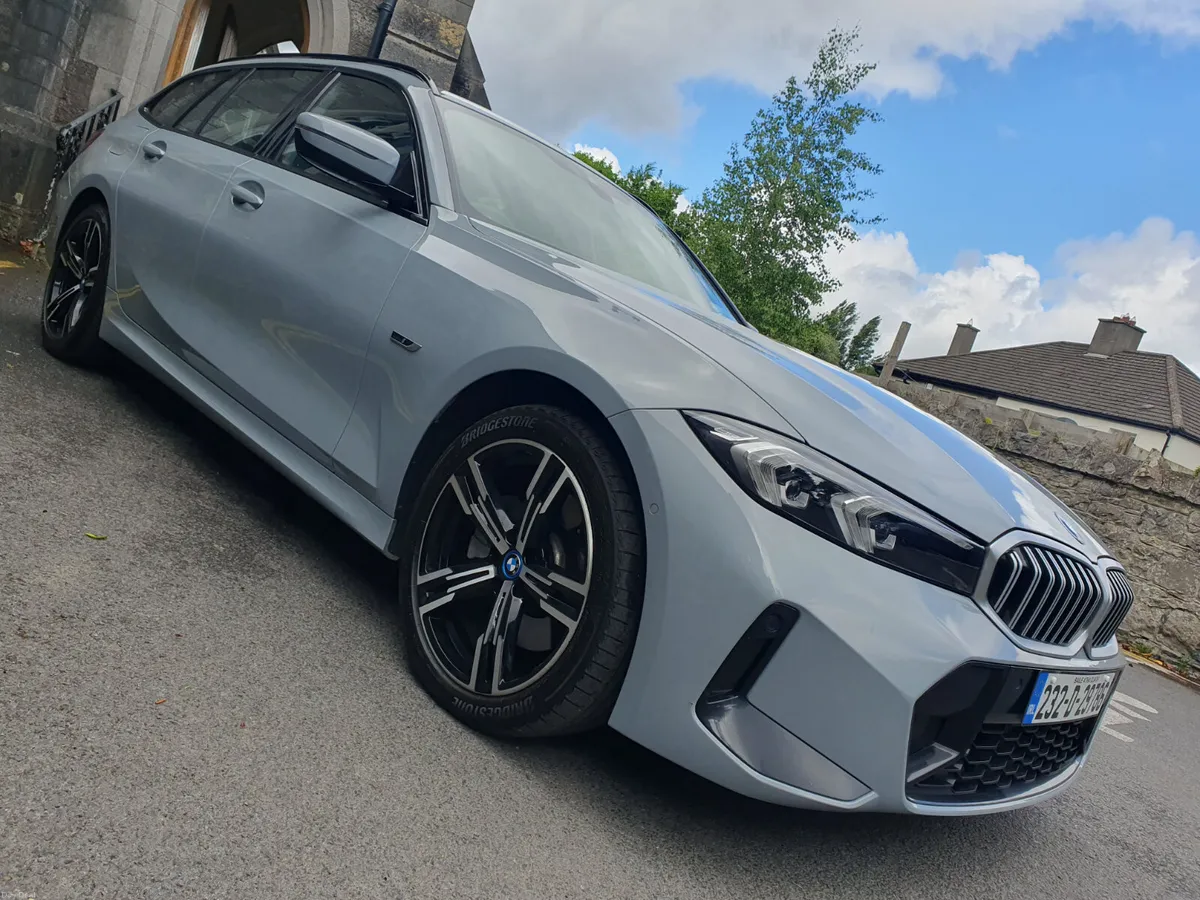 BMW 3-Series 2023 // 330e // M Sport // Nardo Grey - Image 1