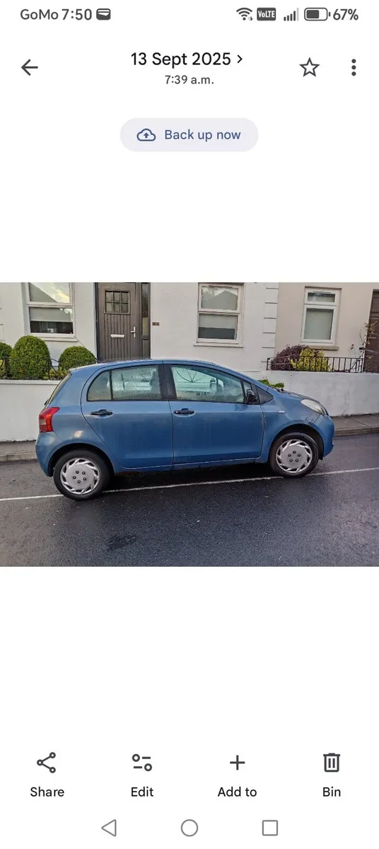 Toyota Yaris 1.0l. Petrol, Trade-in-No NCT - Image 2