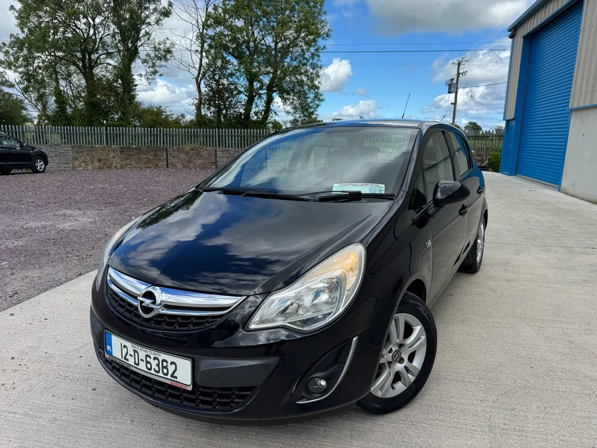 12 Opel Corsa 1.2 Low Kms New Nct - Image 2