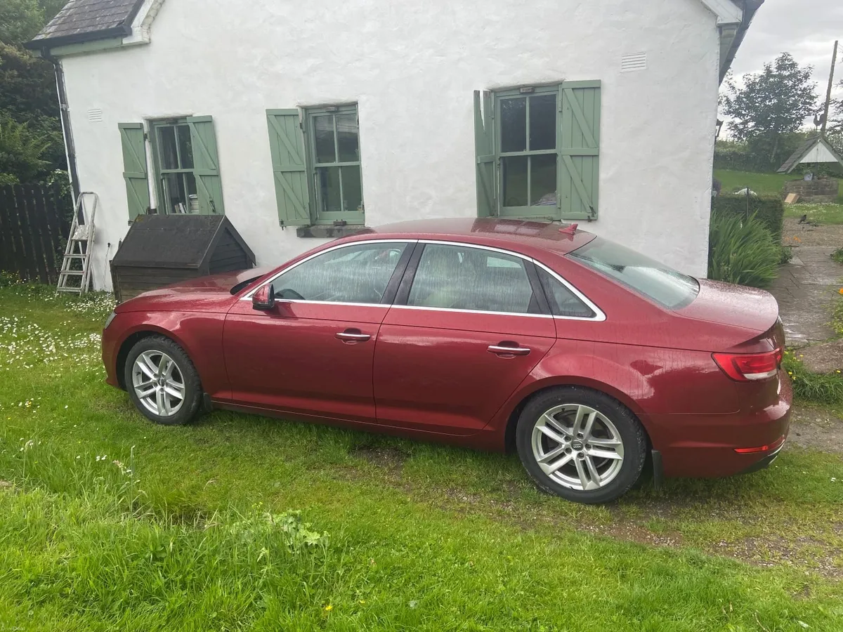 Lovely maroon Audi A4 Ultra 2017 cream leather - Image 2