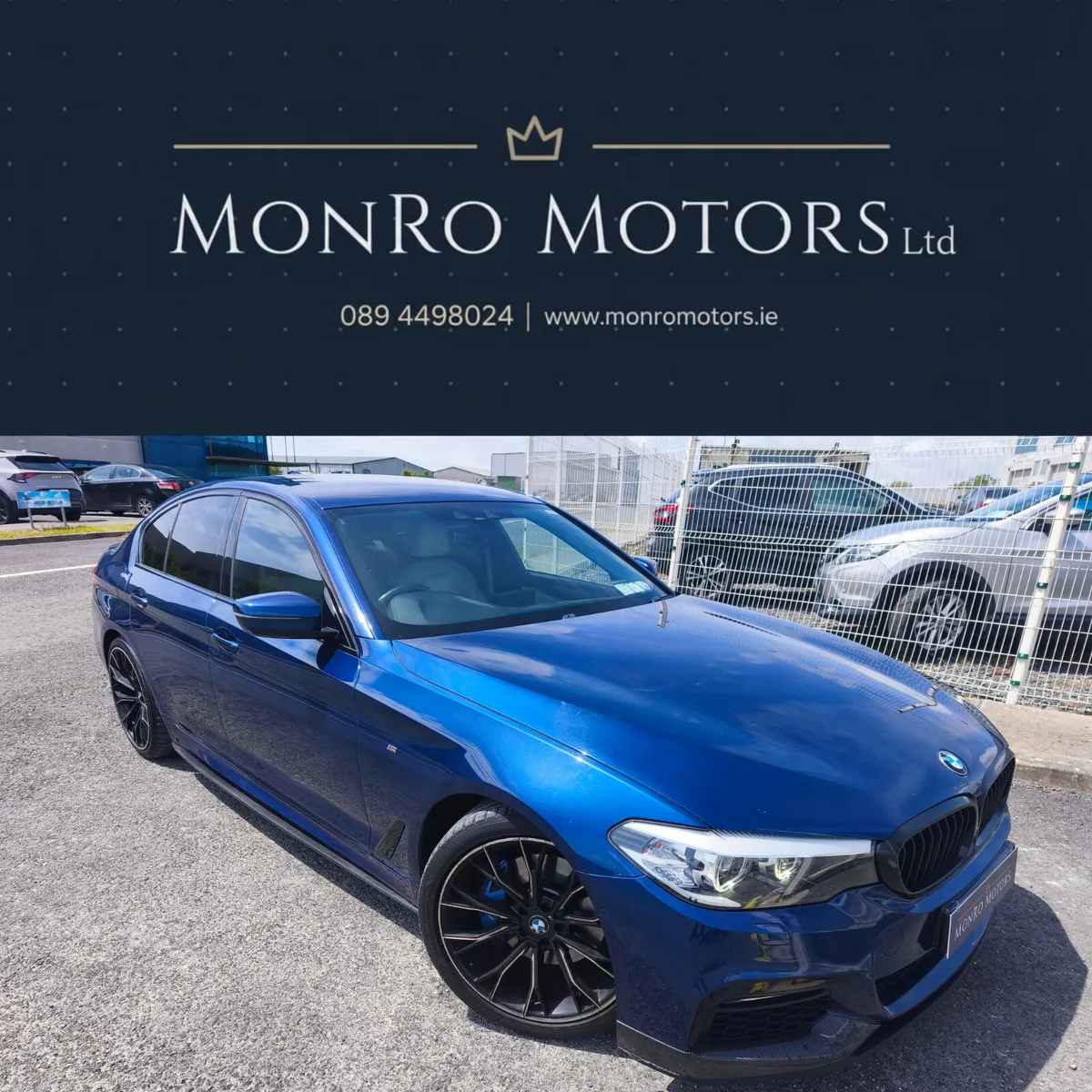 BMW 5-Series 2017 530d M Sport Auto, Nct and Tax - Image 1